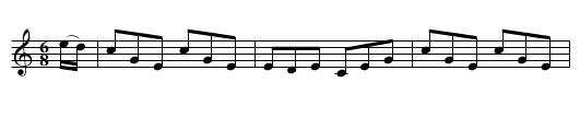 Short Grass, The - staff notation