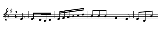 Short Troop. JBut.726, A - staff notation