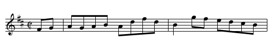 Showman's Fancy, The - staff notation