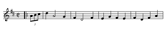 Shrewsbury Lasses, The  - staff notation