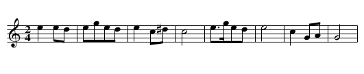 Shuangqing xiaoyangge - staff notation