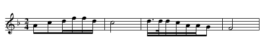 Shui gua zhangjiakou - staff notation