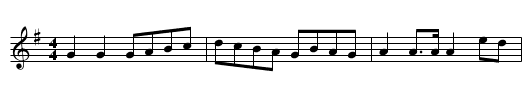 Shutters Hornpipe - staff notation