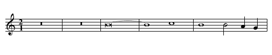 Si dormiero - staff notation