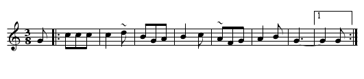 Si vas a la romería (MG 64) - staff notation