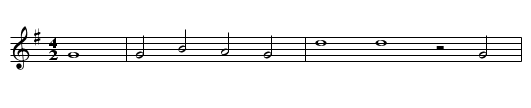 Sichelein - Rauschen - staff notation
