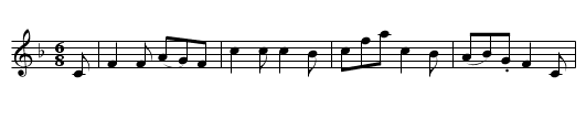 Sicilian Dance. JMT.028 - staff notation