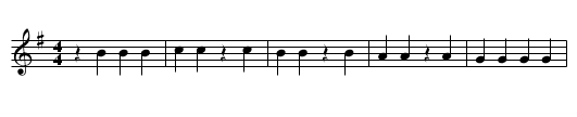 Signor Abbate - staff notation
