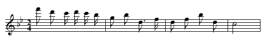 Sihuo buzhong caizhu de di - staff notation