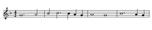 Sil vous plaist bien que je vous tiegne - staff notation