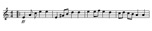 Silbaatno - staff notation