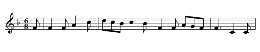 Silly Doe - Cole - staff notation