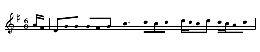 Silver and Gold - staff notation