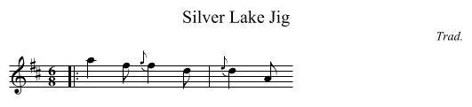 Silver Lake Jig - staff notation