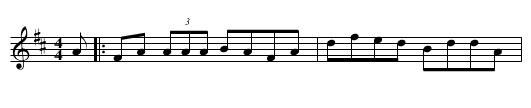 Silver Spear, The - staff notation