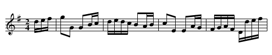 Silverton Polka - staff notation