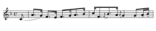 Silverwells - staff notation