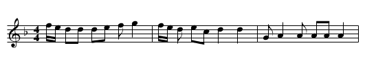 Simcho-Na - staff notation