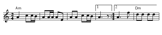 Simo Ligeri - staff notation