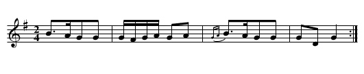 Simplicita, La - staff notation