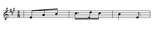 SIND DREI DRAUSSEN FRAU MUTTER - staff notation
