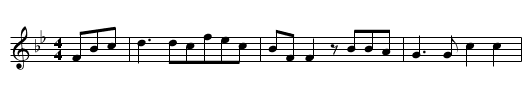 SIND WIR VEREINT ZUR GUTEN STUNDE - staff notation