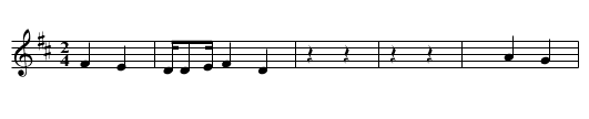Sing of a Blessing: Calls - staff notation