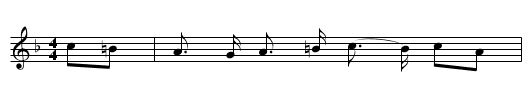 Sing Sally O! - staff notation