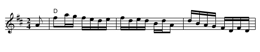 Single Footing Horse - staff notation