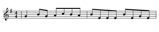 Singleton's Reel - staff notation