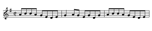 S'iomadh Rud a Chunnaic Mi - staff notation