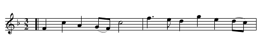 Sion-House - staff notation