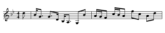 Sir Alexander Don's Strathspey - staff notation