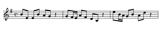 Sir Arthur Shaen - staff notation