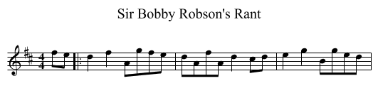 Sir Bobby Robson's Rant - staff notation