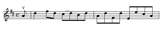 SIR DAVID DAVIDSON OF CANTRAY - staff notation