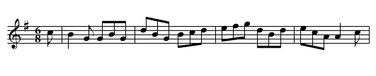 Sir John Henderson - staff notation