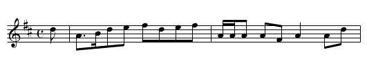 Sir John Malcolm - staff notation