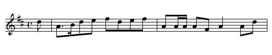 Sir John Malcolm - staff notation