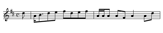 Sir John Malcolm - staff notation