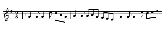 Sir Roger de Coverly - staff notation