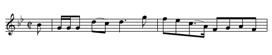 Sir Ronald McDonald's Reel - staff notation