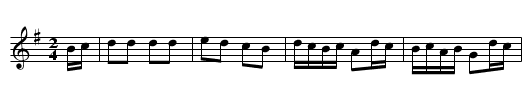Sir Sydney Smith's March - staff notation