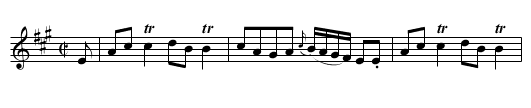 Sir Sydney's Smiths Escape. EHo.229 - staff notation