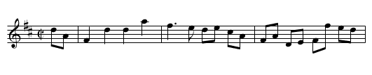 Sir William Hope's Scotch-measure - staff notation