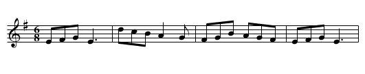 Sirba - staff notation