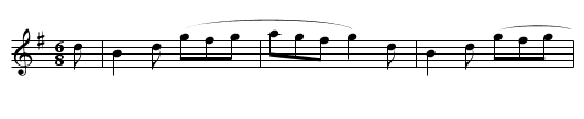 Sisters - staff notation