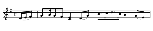 Sitting in the Stern of a Boat - staff notation