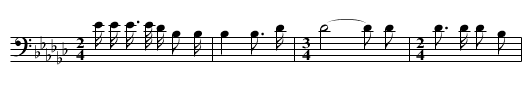 Sitting with the turtle - staff notation