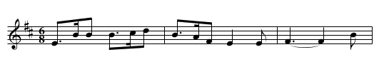 Siubhán Ní Dhuibhir - staff notation